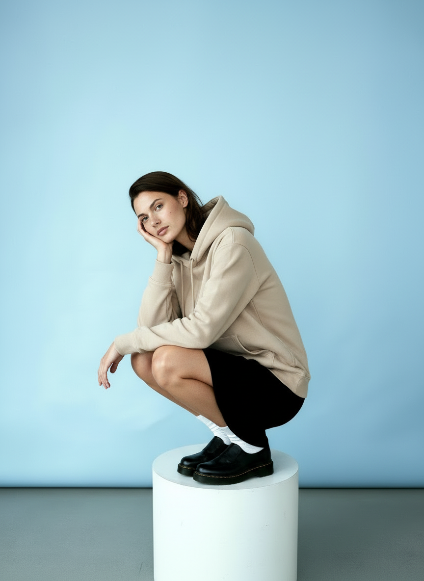 Cozy Hoodie met Oogmasker – Comfort & Fun in één