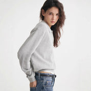 Dames effen kleur coltrui trui trui gebreide top