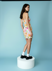 Minirok met figuurknuffelende buis