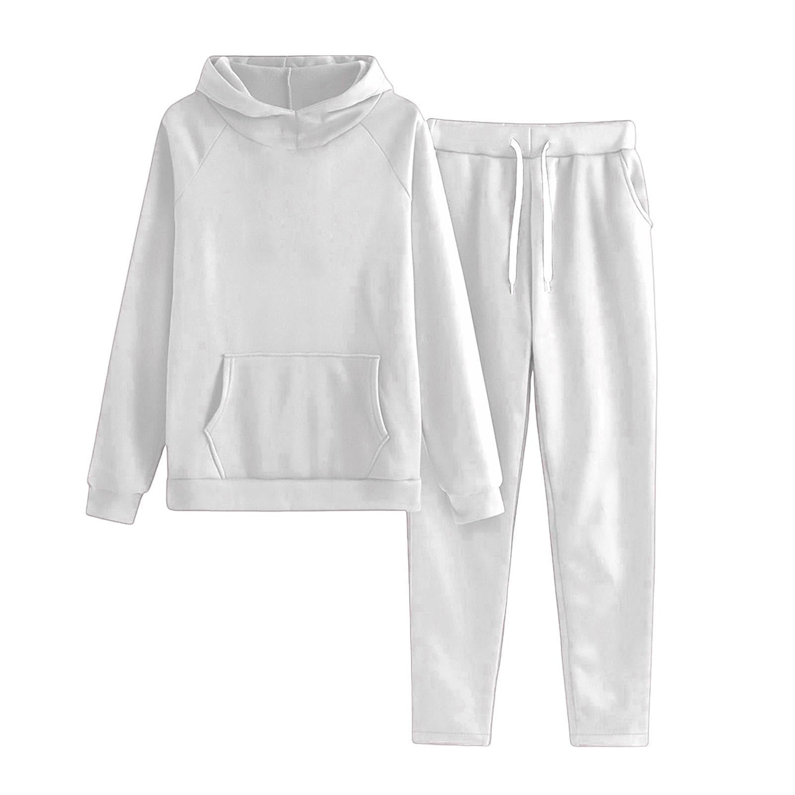 Cozy Hoodie & Jogger Set in Zachte Pasteltint