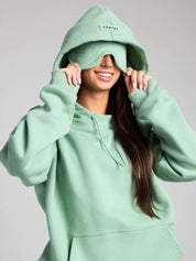 Cozy Hoodie met Oogmasker – Comfort & Fun in één