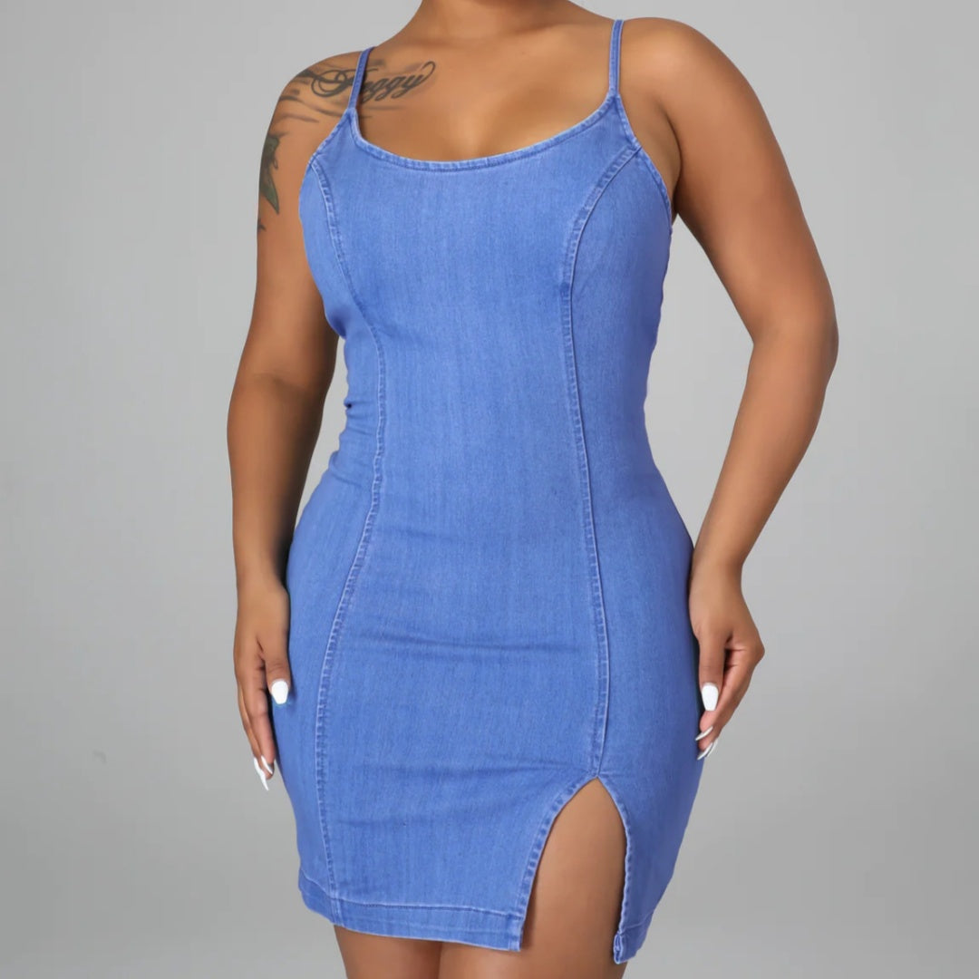 Dames effen kleur losse retro rok met wijde pijpen