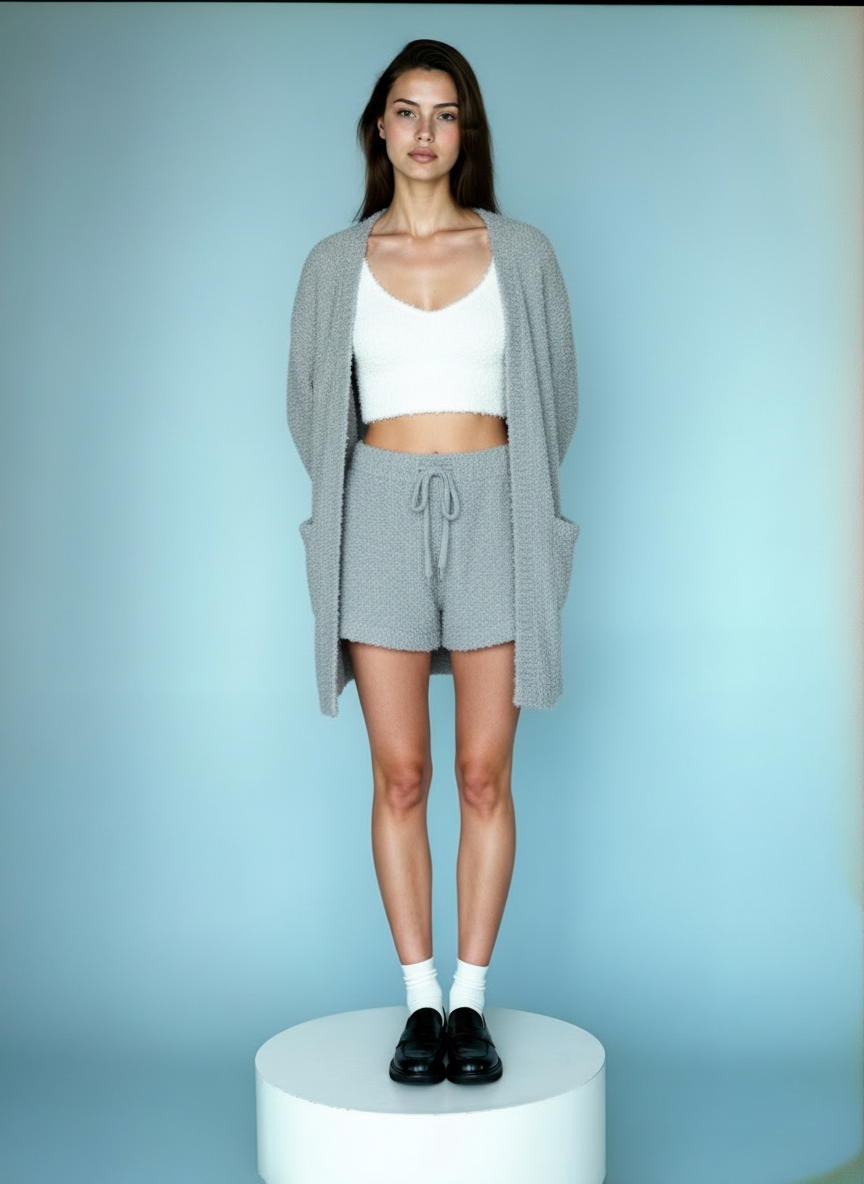 Zachte 3-delige lounge set