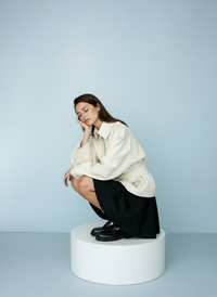 Trench jacket met ceintuur