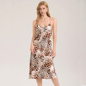 Zijdeachtige chiffon sexy pyjama's Fashion-forward