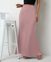 Elegante Satijnen Maxi Rok