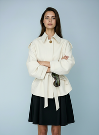 Trench jacket met ceintuur