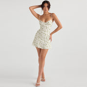 Bloemenjurk met een hint van pure verleidelijke charme