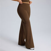 Plus-size yogabroek met rechte pijpen