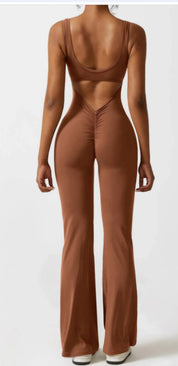 Strakke Yoga Bodysuit Casual Holle Naadloze Dameskleding