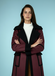 Lange Teddy-Fleece Mantel met Gevoerde Binnenkant – Warm & Stijlvol voor de Winter