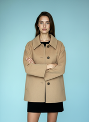 Dames Jas van Wolmix – Loose Fit & Tijdloze Look