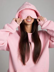 Cozy Hoodie met Oogmasker – Comfort & Fun in één