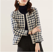 Houndstooth Small Fragrance Jacket – Dames