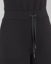 Modieuze jumpsuit met vetersluiting voor dames