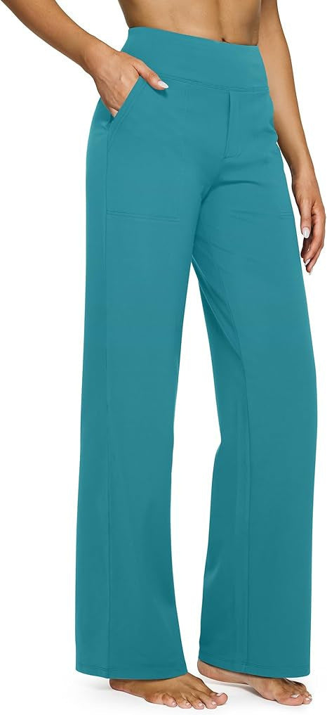 Gebreide High-Waist Broek met Zakken – Comfortabel & Tijdloos