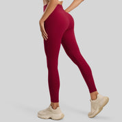 Nieuwe dubbelzijdige kale yogabroek zonder onhandigheid