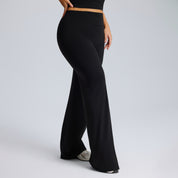 Plus-size yogabroek met rechte pijpen