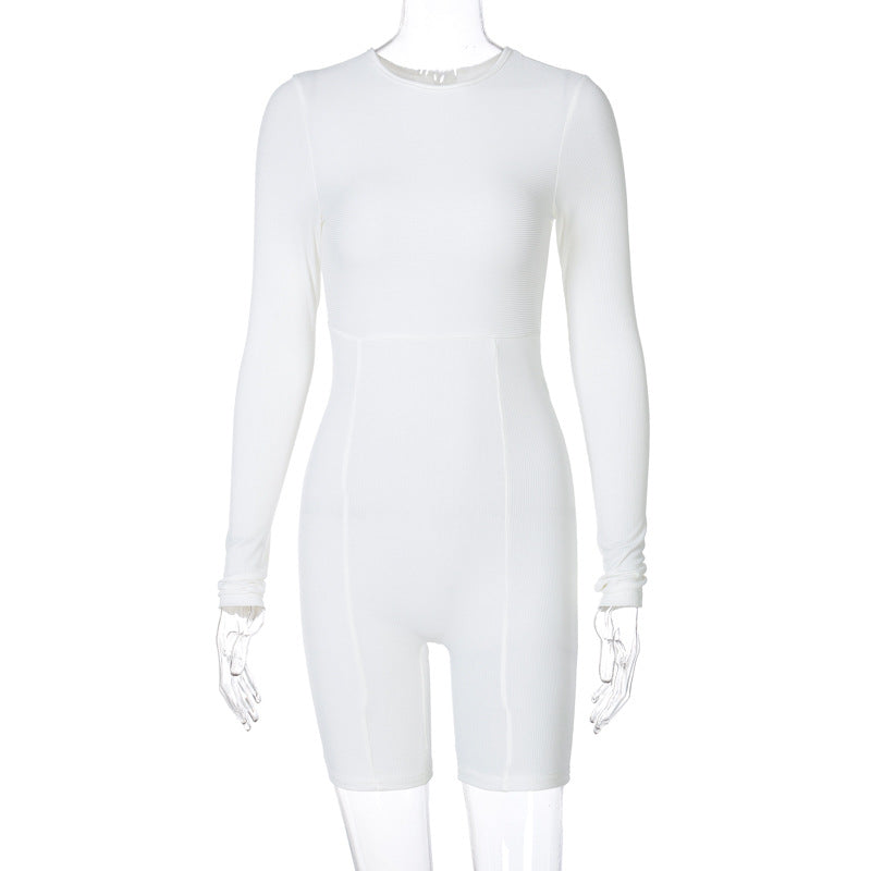 Dameslegging Nieuwe gebreide Slim-fit Hip Lift Sport Yoga Jumpsuit