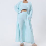 Cozy 3-Piece Pajama Lounge Set – Warm & Zacht Loungewear Set