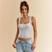 Gedrukte Hemdje Met Stippen