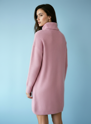 Coltrui Sweaterjurk – Zachte Gebreide Winterjurk met Taille-Detail