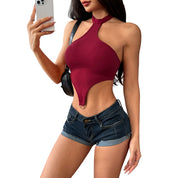 Modieuze niche off-shoulder top