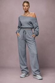 Tweedelige Comfy Set Dames - Trendy Top en Broek