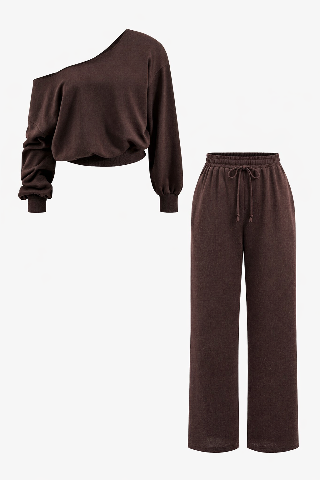 Tweedelige Comfy Set Dames - Trendy Top en Broek