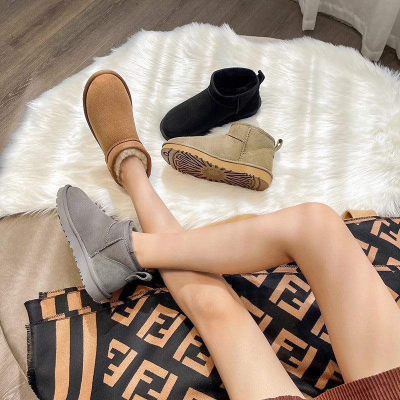 Warme & Stijlvolle Snow Boots – Comfortabele Dames Short Boots