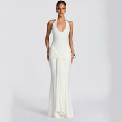 Modieuze minimalistische en slim fit damesjurk