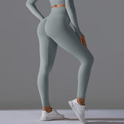 Naadloze hoge taille nude feel yogabroek vrouwelijke slanke fit fitnessbroek