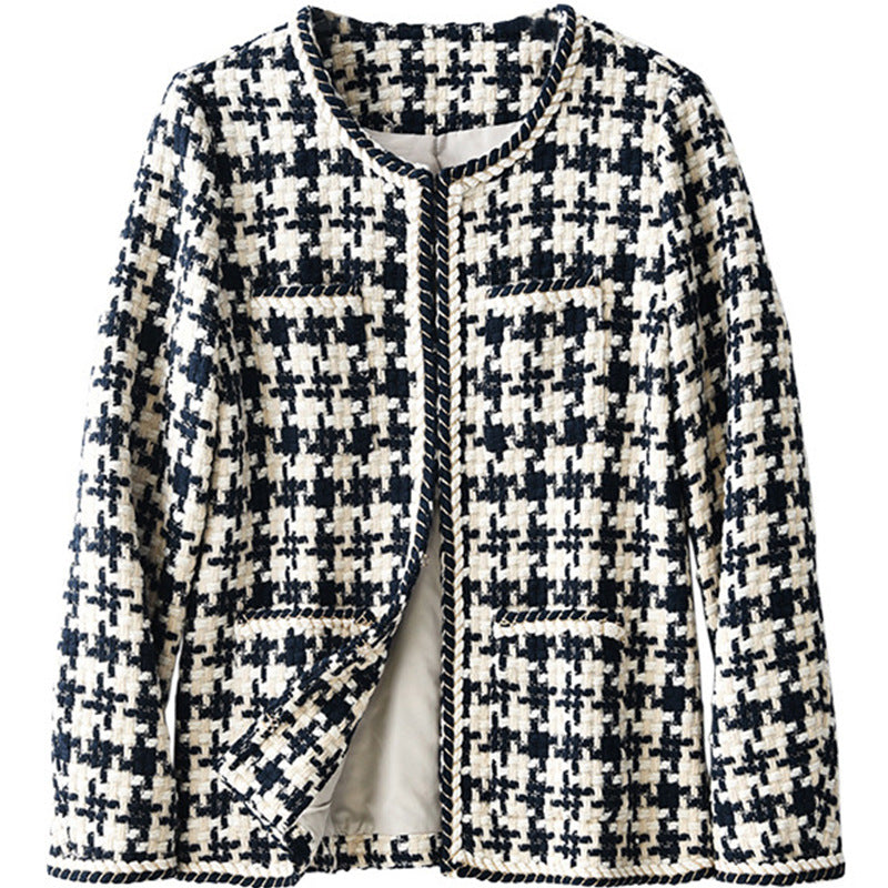 Houndstooth Small Fragrance Jacket – Dames