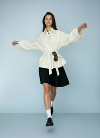 Trench jacket met ceintuur