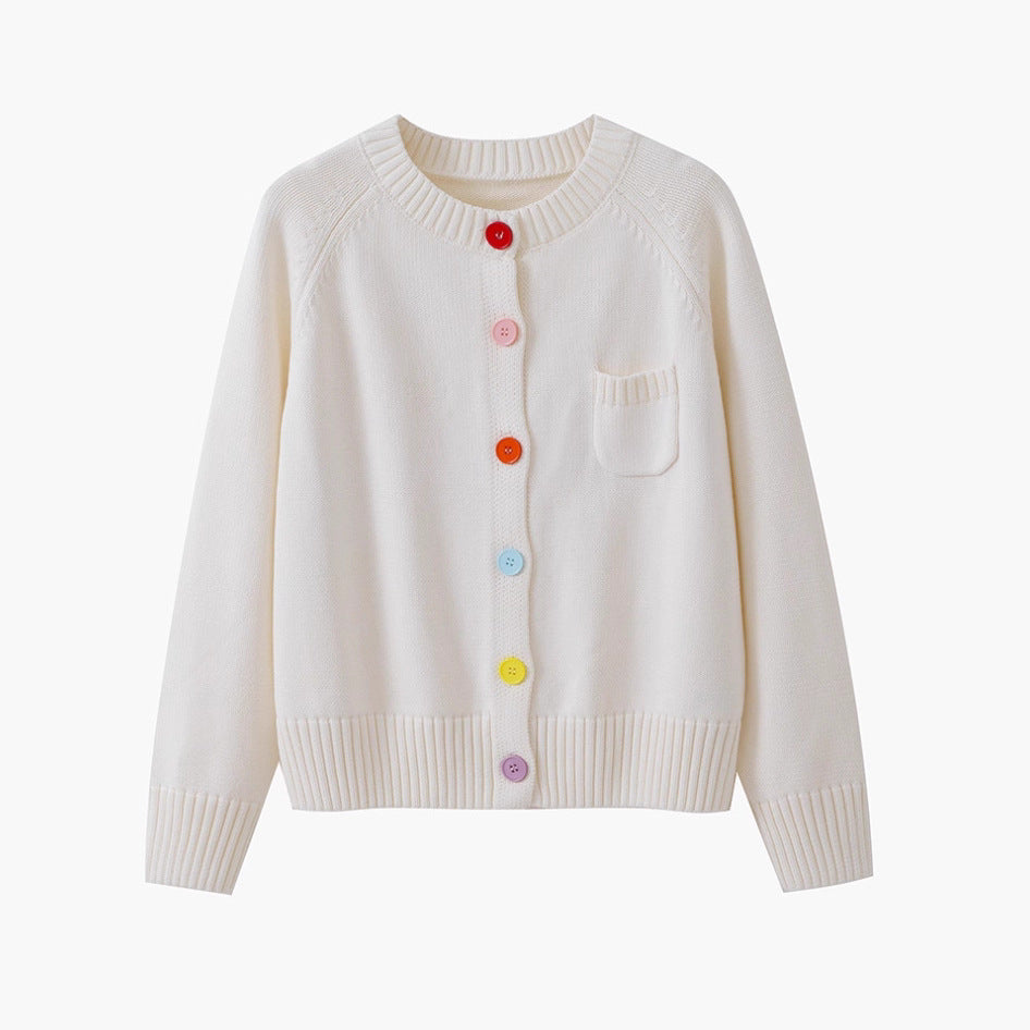 Dames vest met ronde hals en trui