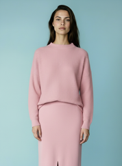 Coltrui & Midi Rok Set met Split – Elegant Tweedelig Dames Set