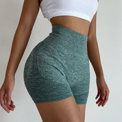 Seamless Butt Lifting Fitness & Yoga Shorts – High Waist Gym Shorts