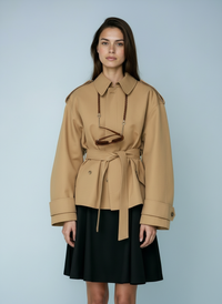 Trench jacket met ceintuur