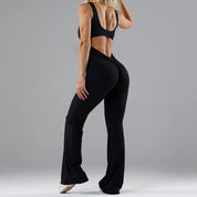 Strakke Yoga Bodysuit Casual Holle Naadloze Dameskleding