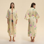 Nieuwe satijnen plus size pyjama voor dames lichtgewicht loungewear gewaad