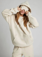 Cozy Hoodie met Oogmasker – Comfort & Fun in één