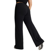 Plus-size yogabroek met rechte pijpen