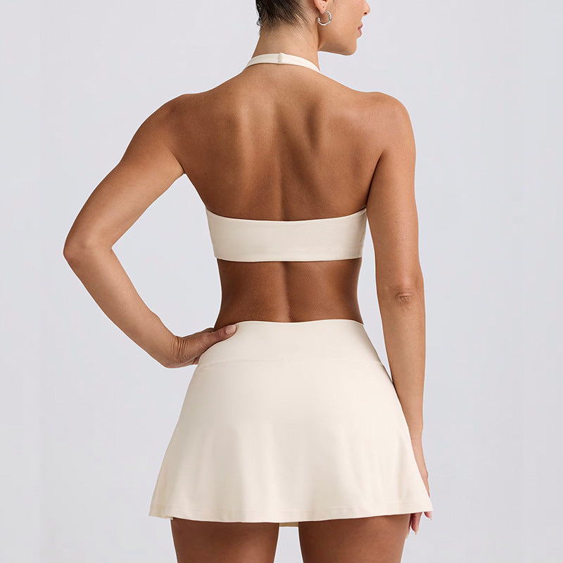 Shockproof High-Elastic Workout Top met Chest Pad