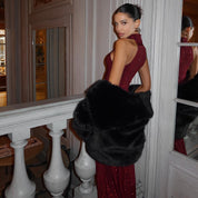 Pailletten Maxi Jurk Rood – Elegant & Feestelijk